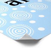 Votre attitude détermine votre altitude Poster (Coin)