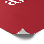 Votre attitude détermine votre altitude Poster (Coin)