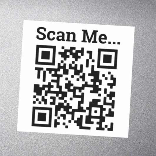 Votre autocollant de code QR d'entreprise