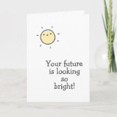 Votre avenir s'annonce si brillant ! Carte de Féli (Devant)