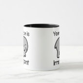 Votre avis est tasse de café d'Irrelephant (Centre)