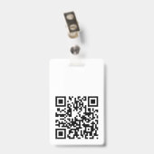 Votre badge photo d'entreprise (Arrière avec clip)