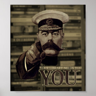 Votre bibliothèque a besoin de poster
