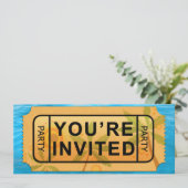 Votre billet pour le Invitation de la Fun Party ét (Debout devant)