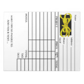 Votre Bloc-notes de facture (Devant)