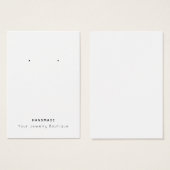 Votre Boutique artisanale Porte-Cartes (Devant & derrière)