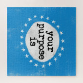 Votre but est - Puzzle bleu (Horizontal)