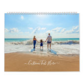 Votre cadeau de calendrier photo avec du texte per (Protection)