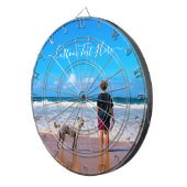 Votre cadeau de Cible de flechettes photo avec tex (Devant droit)