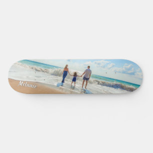 Votre cadeau de skateboard photo avec nom personna