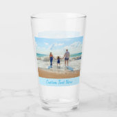 Votre cadeau de verre photo préféré avec texte per (Dos)