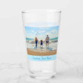 Votre cadeau de verre photo préféré avec texte per (Devant)