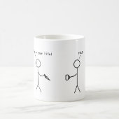 Votre café ou votre vie - YOLO Mug (Centre)