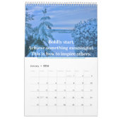 Votre calendrier de saison Creative Chord 2025 (Jan 2026)