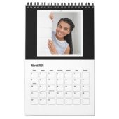 VOTRE calendrier personnalisé Photos & Monogrammes (Mar 2026)