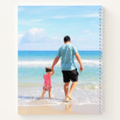 Votre Carnet photo avec nom de texte personnalisé (Dos)