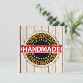 Votre carte d'affaires à plat (Debout devant)