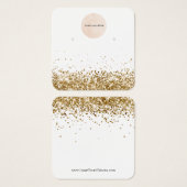 Votre carte d'affichage de Parties scintillant d'a (Devant & derrière)