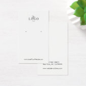 Votre carte d'affichage d'écoute de logo (Bureau)