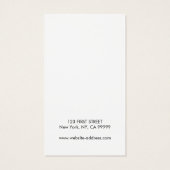 Votre carte d'affichage d'écoute de logo (Dos)