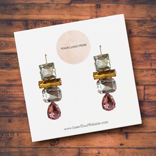 Votre carte d'affichage d'écoute de logo