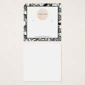 Votre carte d'affichage d'écoute de logo (Devant & derrière)