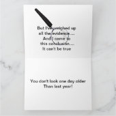 Votre carte d'anniversaire a manqué (Intérieur)