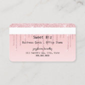 Votre carte de crédit en forme de Parties scintill (Dos)