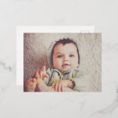 Votre carte de Noël photo | Joyeuse huile (Recto/Verso)