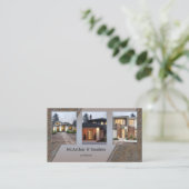 Votre Carte de visite Architect Portefeuille de ph (Debout devant)