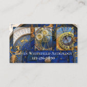 Votre Carte de visite d'astrologue professionnel d (Devant)