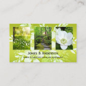 Votre Carte de visite de portefeuille de 4 photos  (Devant)