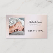 Votre Carte de visite des services de soins aux pe (Devant)