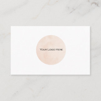 Votre Carte de visite personnalisé du logo