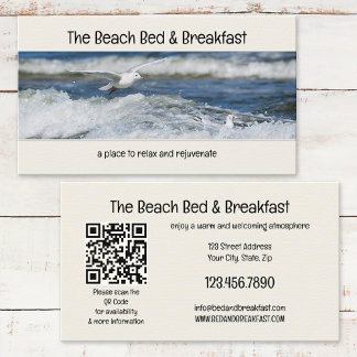 Votre carte de visite pour Bed and Breakfast de pl