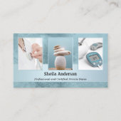 Votre carte de visite professionnelle d'infirmière (Devant)