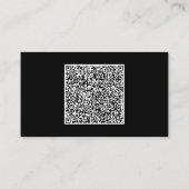 Votre carte de visite QR Code Choisissez les coule (Dos)