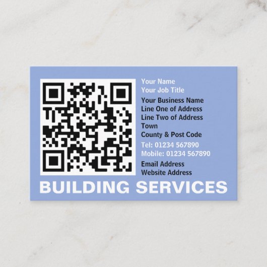 Votre Carte de visite QR Code Plus Business Detail (Devant)