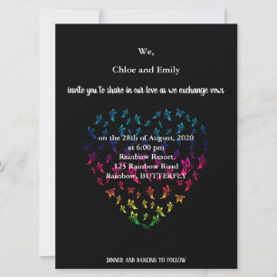 Votre carte Faire-part de mariage LGBTQ