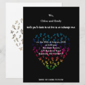 Votre carte Faire-part de mariage LGBTQ (Devant / Derrière)