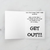 Votre carte Félicitations pour la première maison (Intérieur)