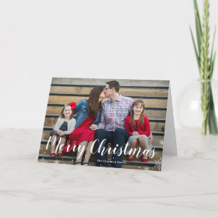 Votre Carte photo de vacances de voeux d'hiver