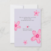 Votre Carte Plat Photo Fête des Mères (Dos)