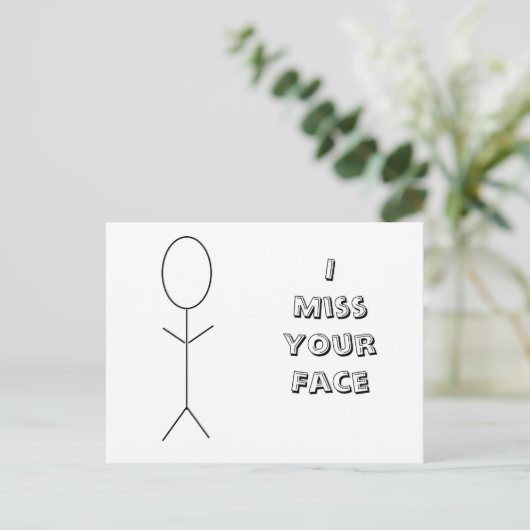 Votre carte postale (Debout devant)