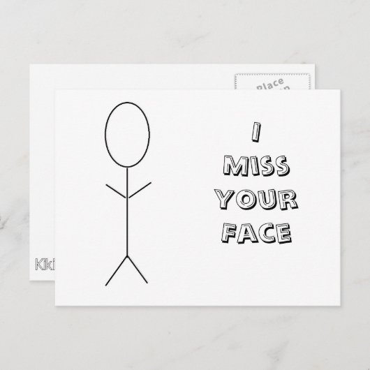 Votre carte postale (Devant / Derrière)