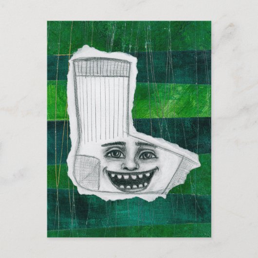 Votre carte postale Lost Sock (Devant)