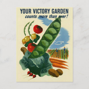 Votre carte postale Victory Garden