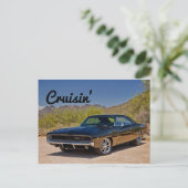 Votre Carte Postale Voiture Classique (Debout devant)