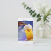 Votre carte promotionnelle de bière (Debout devant)