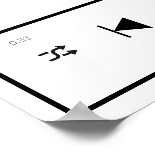 Votre chanson préférée sur une affiche (Coin)